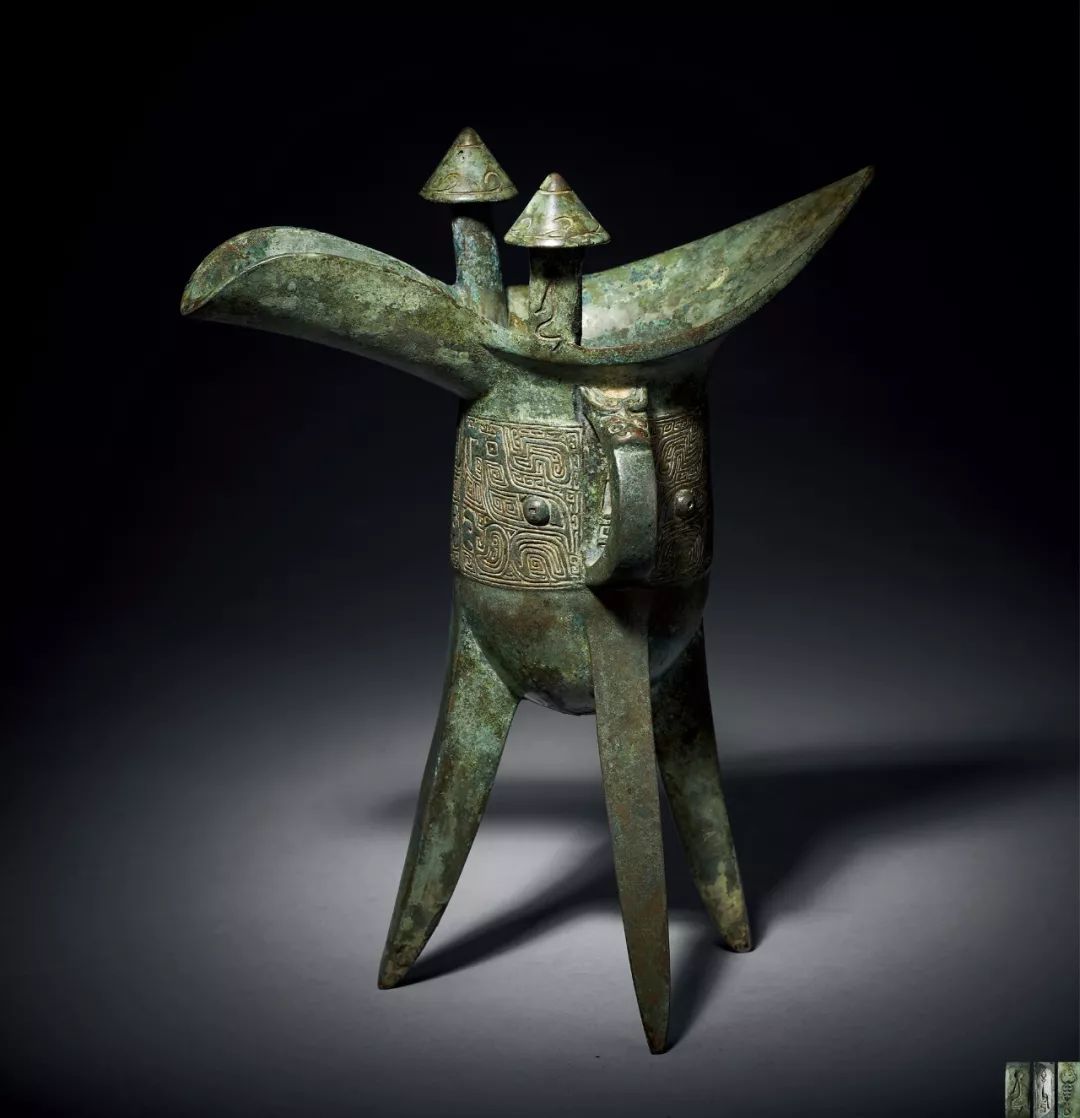 2217 古銅　青銅器　獅子 尊　饕餮紋　唐物 時代物 2217 古銅 青銅器 獅子 尊 饕餮紋 唐物 時代物